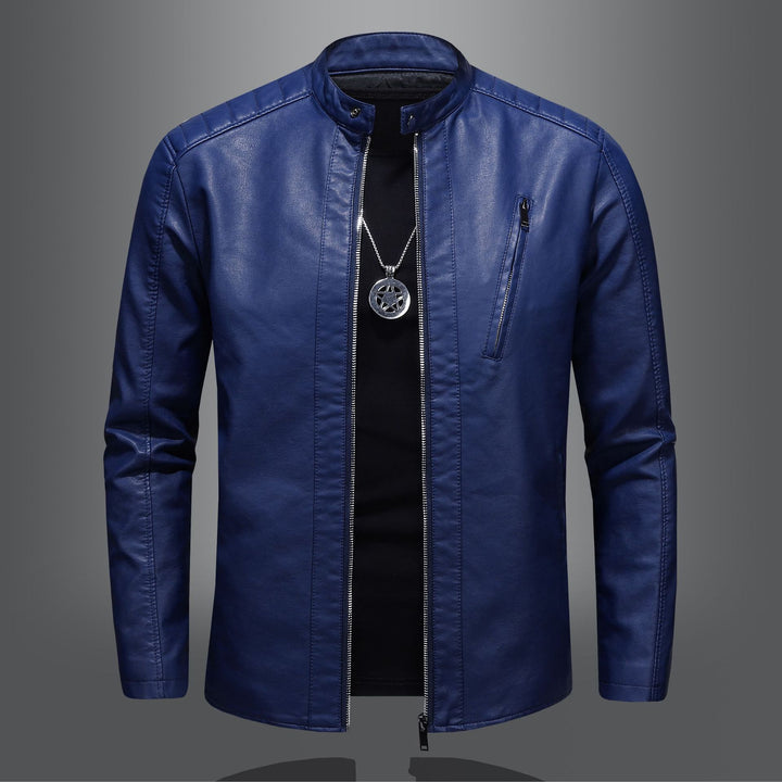 Men's Elegant and Comfortable Leather Jacket Mune Fashion