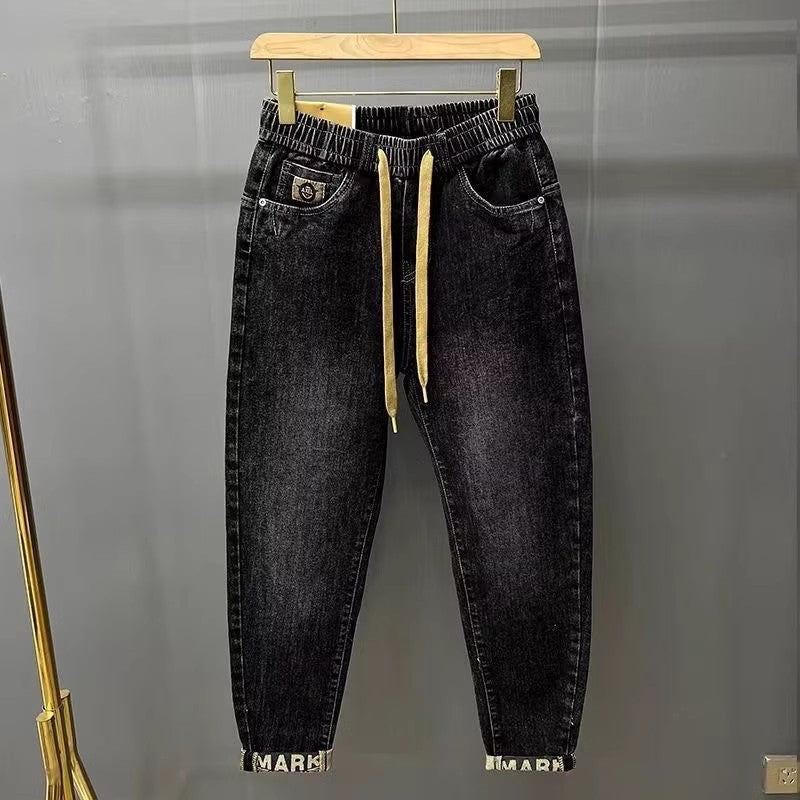 Men's Comfortable Denim Jogging Pants Mune Fashion
