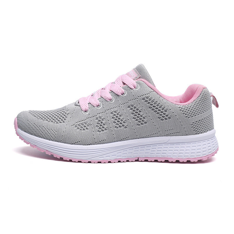 Unisex lightweight knitted casual and running sneakers with shock-absorbing comfort sole Mune Fashion