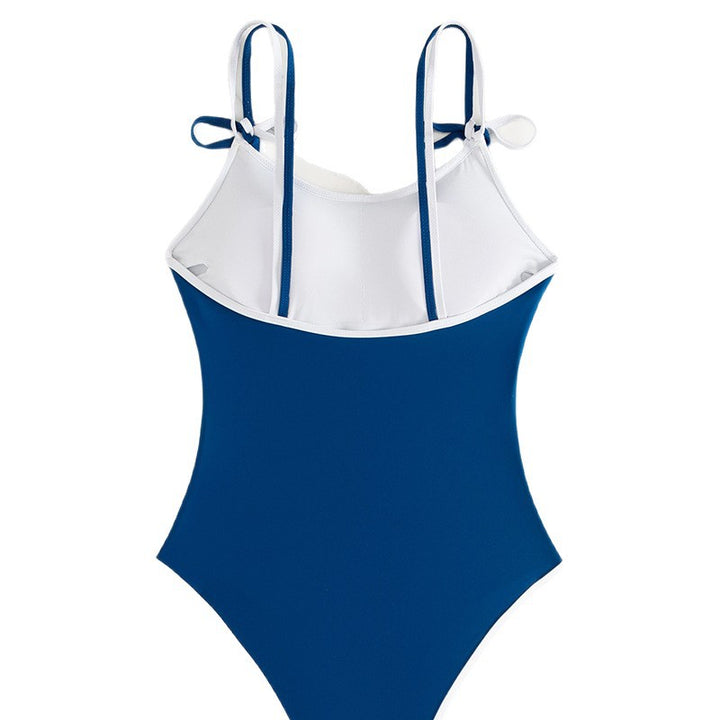 Women's One-Piece Swimsuit with Playful Ties Mune Fashion