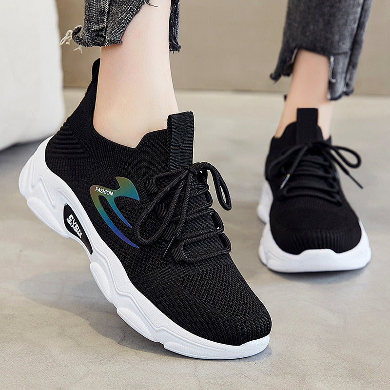 Women’s nano minimalist knitted sock sneakers with textured 3D upper material, anatomical memory footbed and profiled EVA platform Mune Fashion