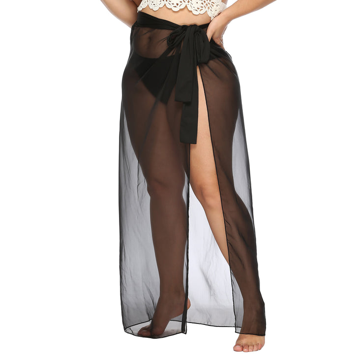Ladies elegant beach wrap with side knot Mune Fashion