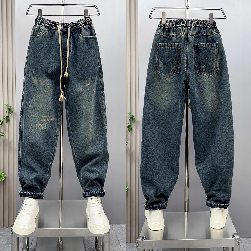Men Comfortable Relaxed Fit Jeans Mune Fashion