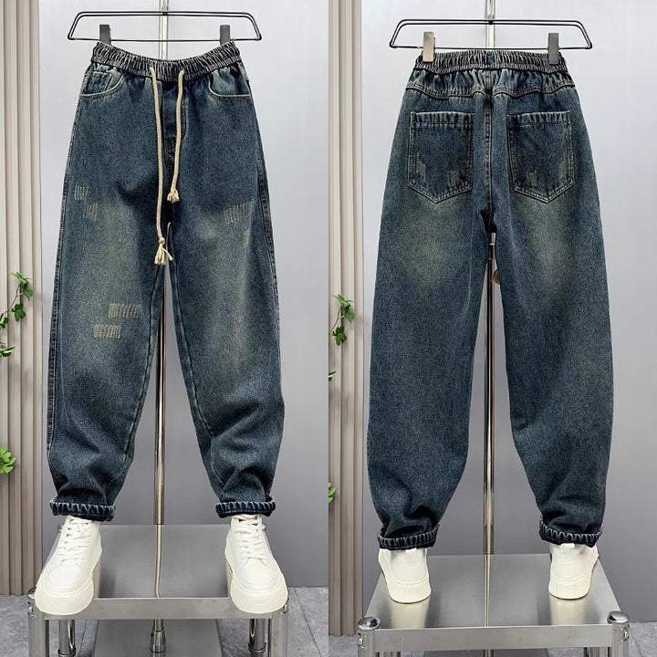 Men Comfortable Relaxed Fit Jeans Mune Fashion