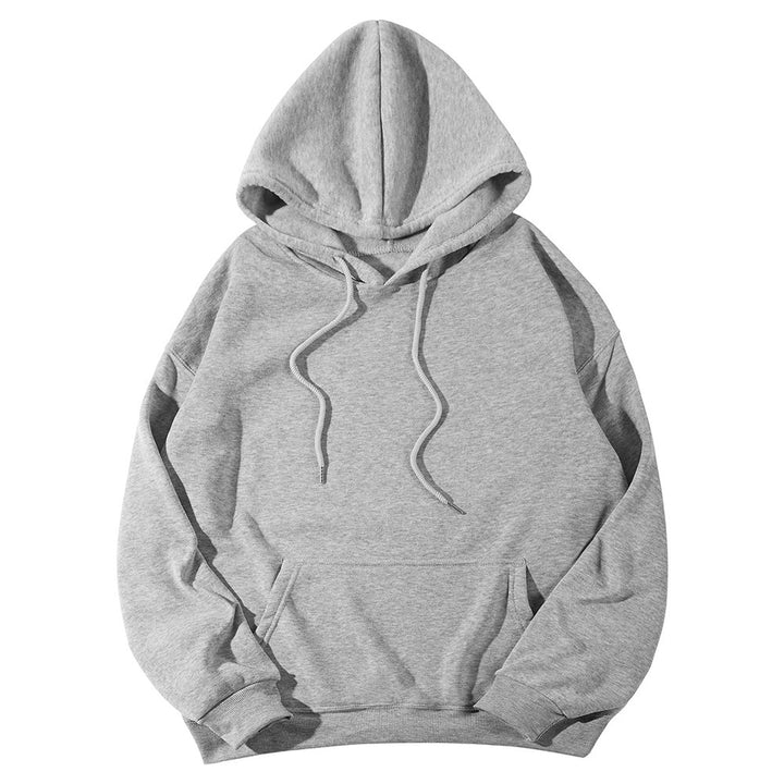 Unisex Oversize Fleece Hoodie with dropped shoulder, kangaroo pocket and wide ribbed hem Mune Fashion