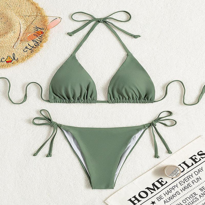 Women's triangle bikini with adjustable straps and sophisticated cut Mune Fashion