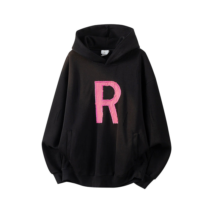 Unisex Oversize Hoodie with handwritten graphic print, kangaroo pocket & ribbed hem Mune Fashion
