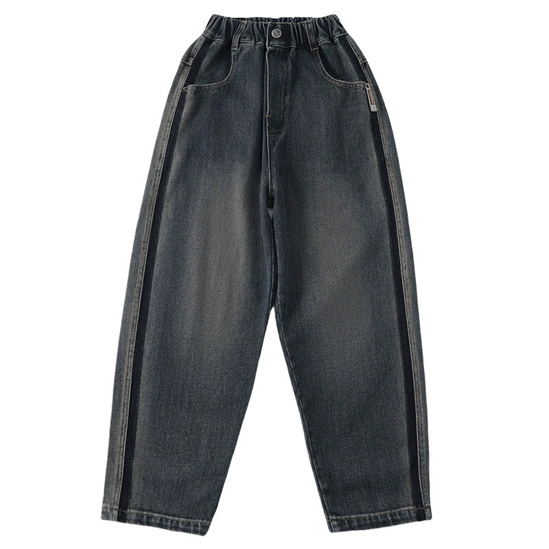 Unisex oversized Baggy Jeans with unique pocket design Mune Fashion