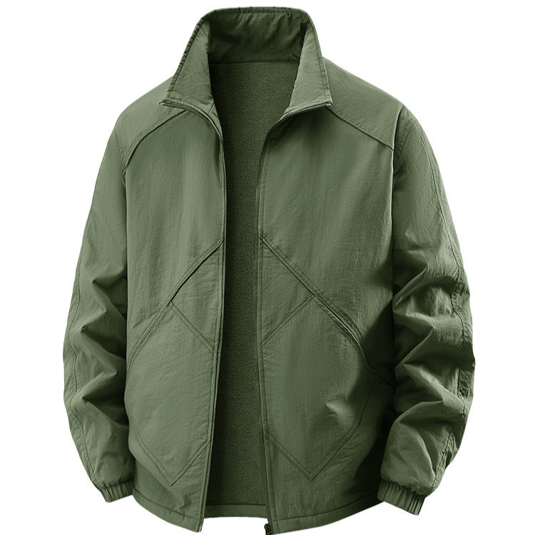 Men's Lightweight Transition Jacket with Fleece Lining Mune Fashion