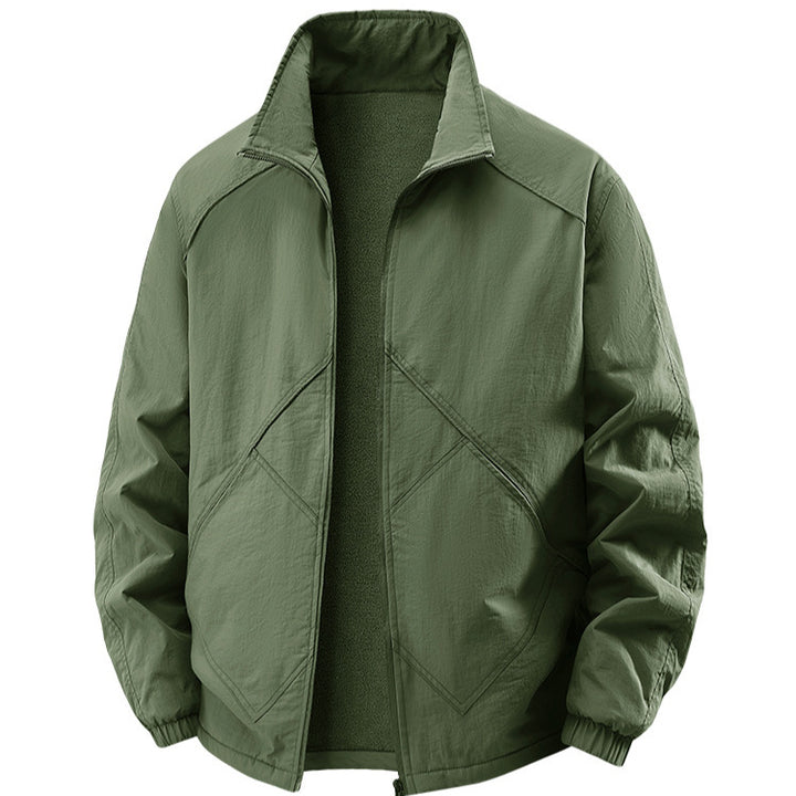 Men's Lightweight Transition Jacket with Fleece Lining Mune Fashion