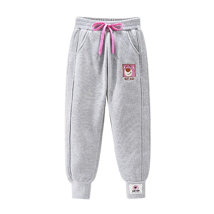 Women comfortable sweatpants with embroidered design and elastic waistband Mune Fashion