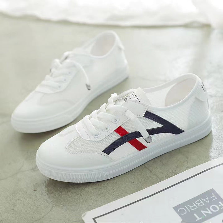 Women's casual sneakers with colorful floral pattern Mune Fashion