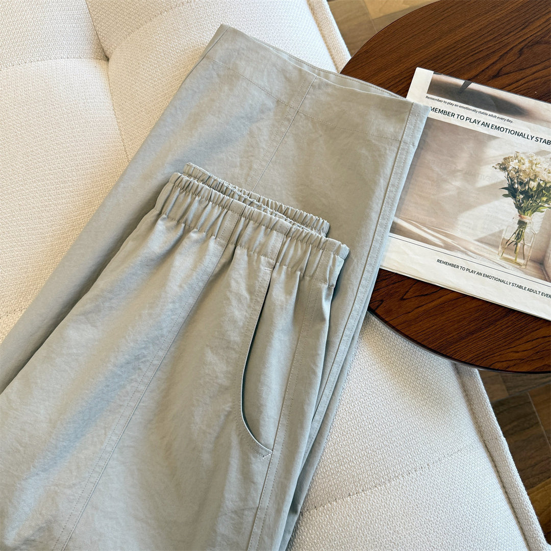 Women's Elegant and Comfortable Pleated Trousers Drune
