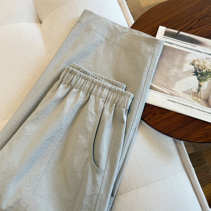 Women's Elegant and Comfortable Pleated Trousers Drune