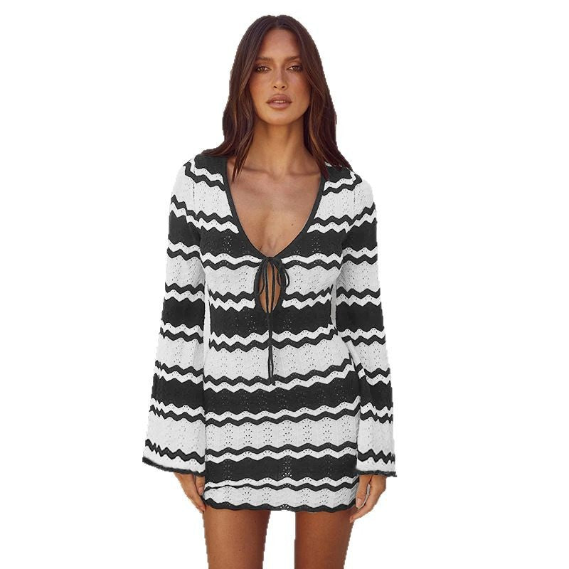 Women's Casual Crochet Shorts Set Mune Fashion