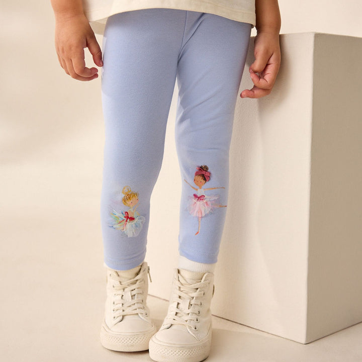 Girls leggings with ballet motif Mune Fashion