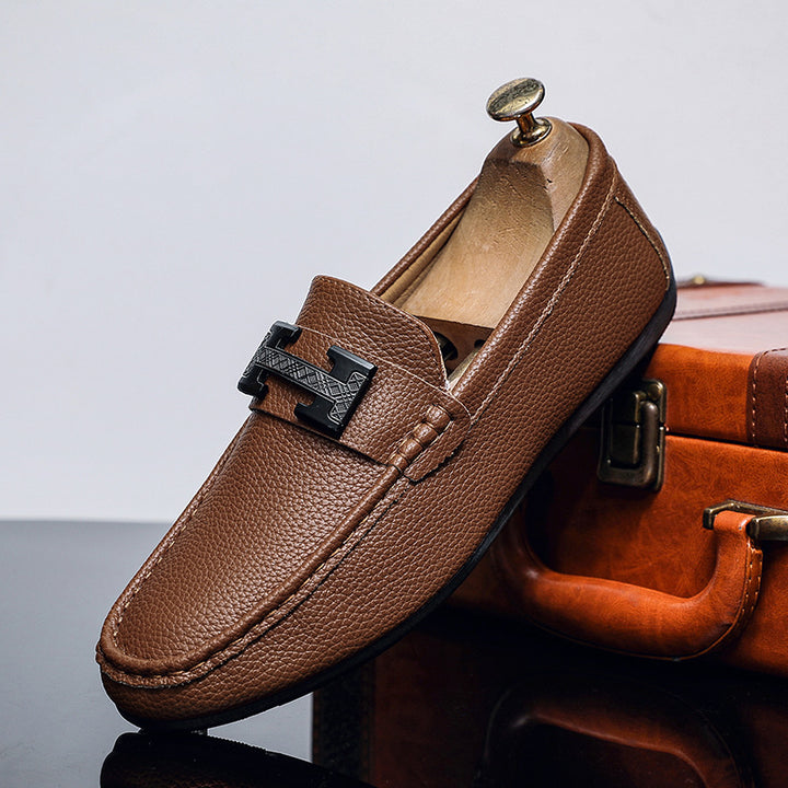 Men's Elegant Moccasin Shoes Mune Fashion
