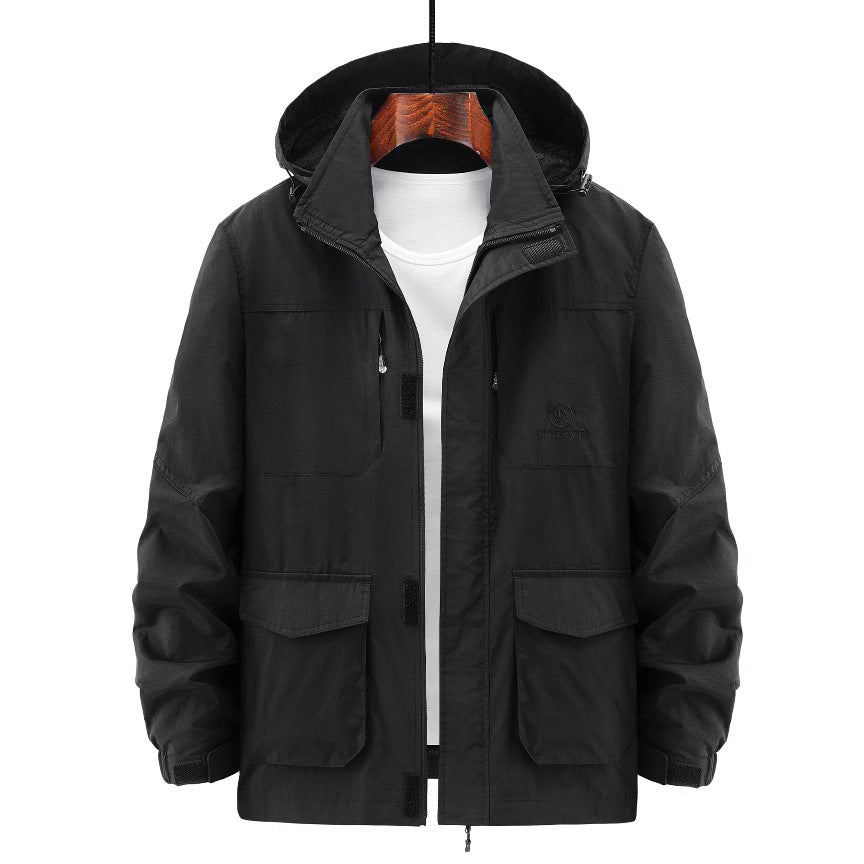 Men's Robust Weather Jacket with Practical Pockets Mune Fashion