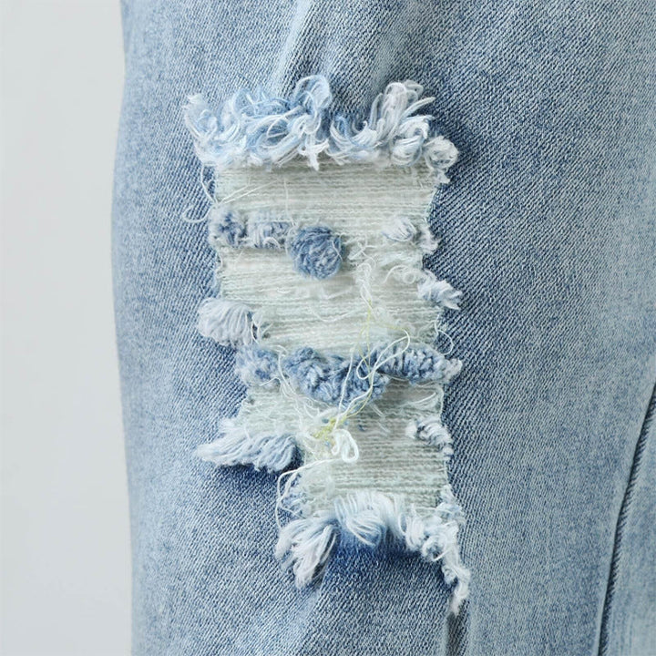 Men's Ripped Jeans in a modern Used-Look with a casual fit Mune Fashion