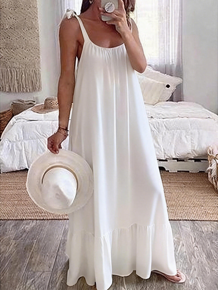 Women's maxi dress with strapless design Mune Fashion
