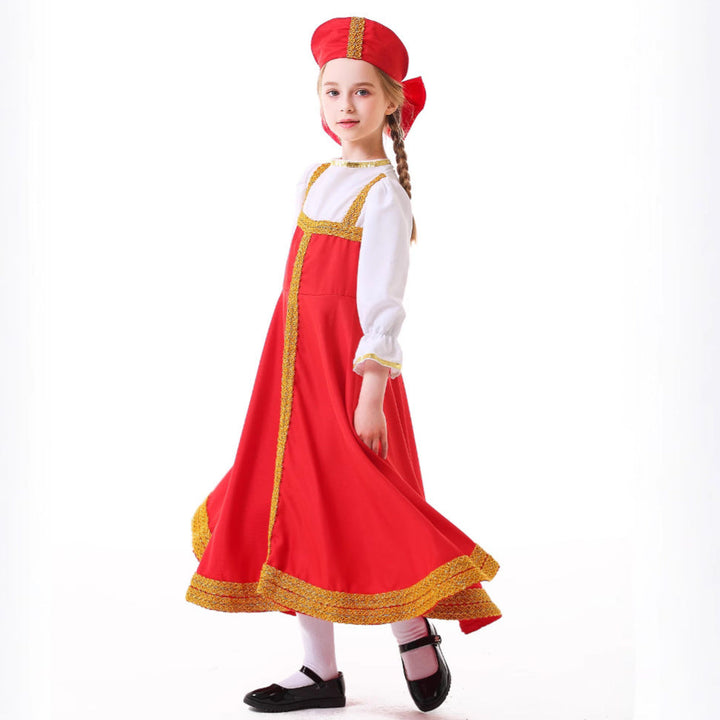 Girl Traditional Party Dress Mune Fashion