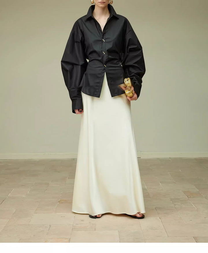 Women Oversized Blouse with Unique Cut Mune Fashion