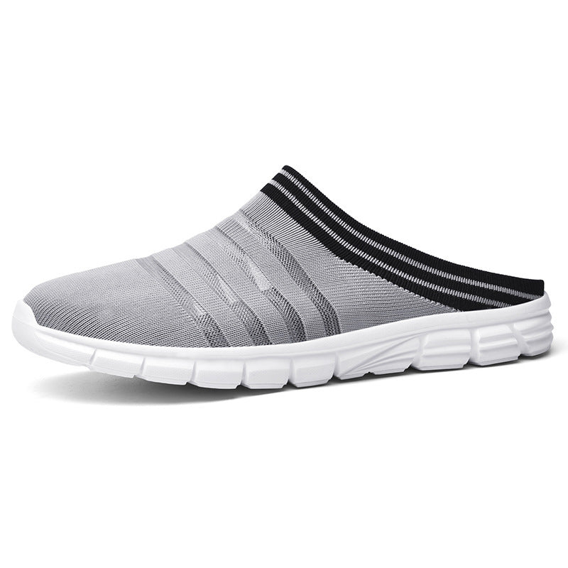Unisex nan lightweight knit mule with contoured comfort sole and flexible profile outsole Mune Fashion