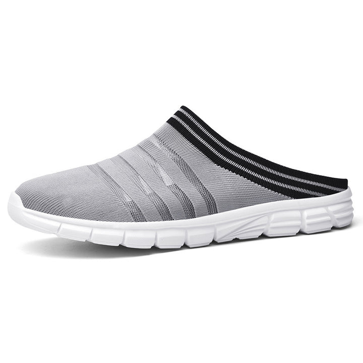 Unisex nan lightweight knit mule with contoured comfort sole and flexible profile outsole Mune Fashion