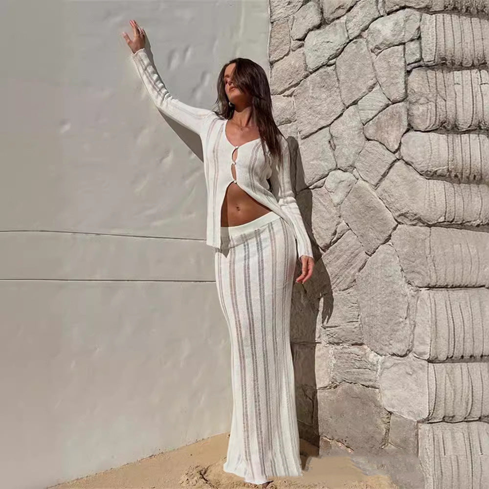 Ladies mesh dress set Mune Fashion