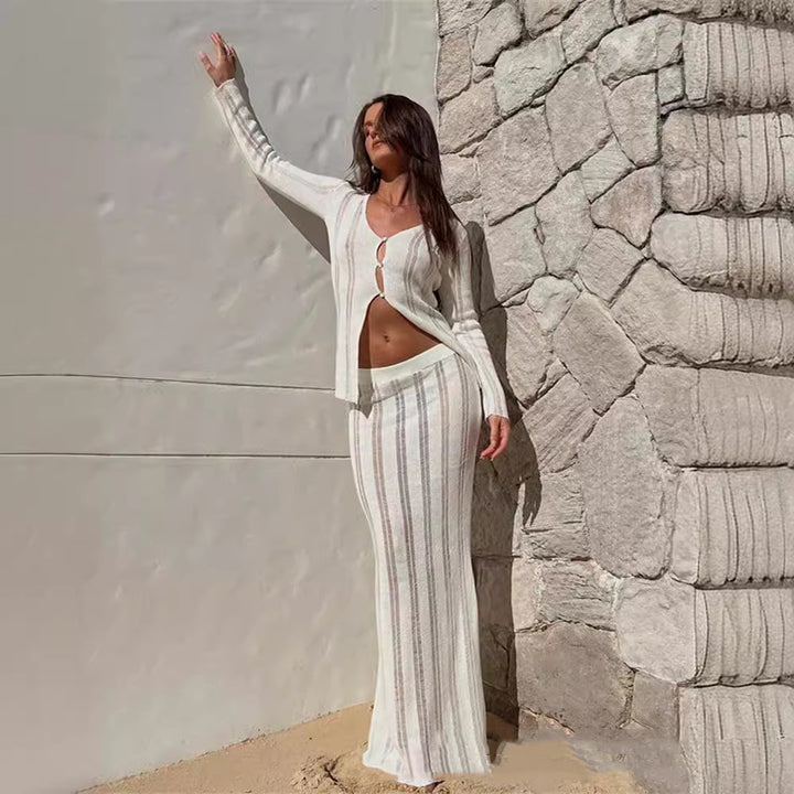 Ladies mesh dress set Mune Fashion