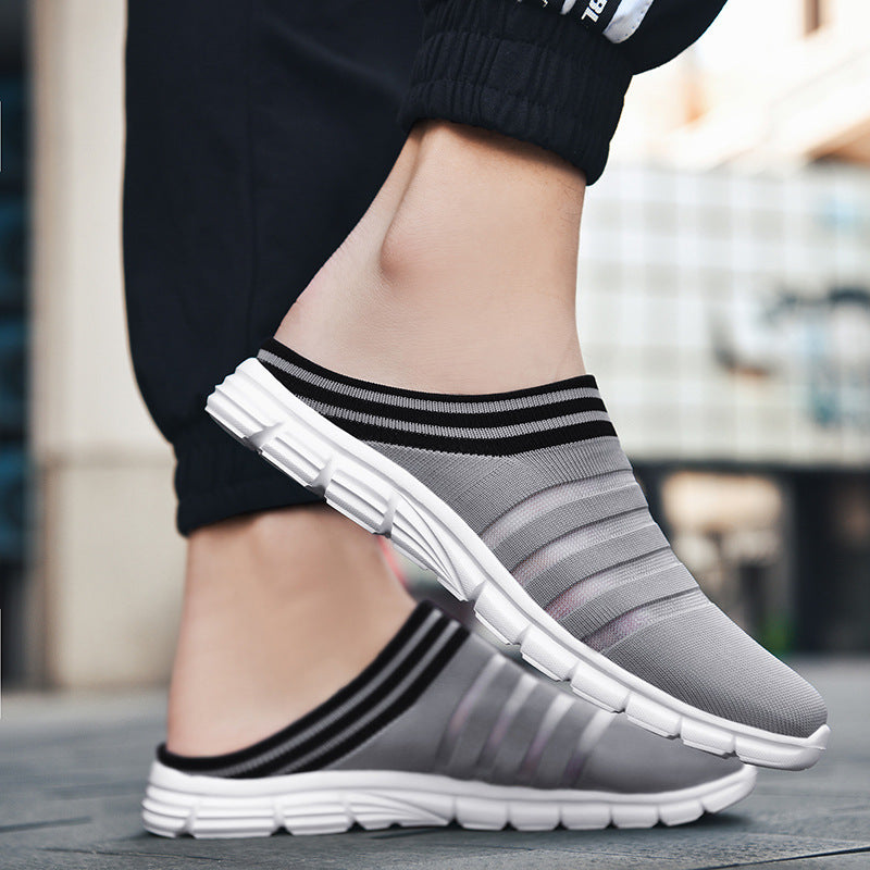 Unisex nan lightweight knit mule with contoured comfort sole and flexible profile outsole Mune Fashion