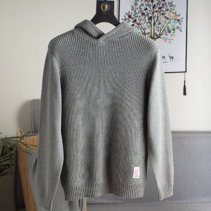 Women's chunky knit hoodie Mune Fashion