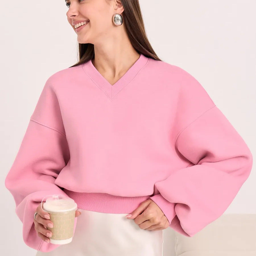 Ladies Stylish Oversized Sweater Mune Fashion