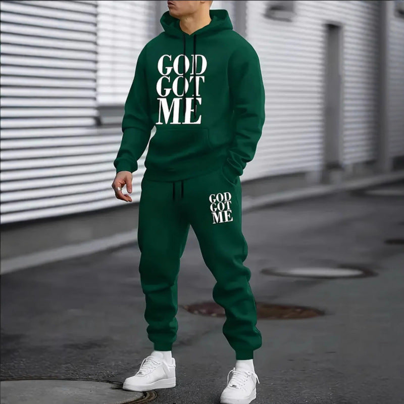 Men's Questions Hoodie and Jogging Pants Set Mune Fashion