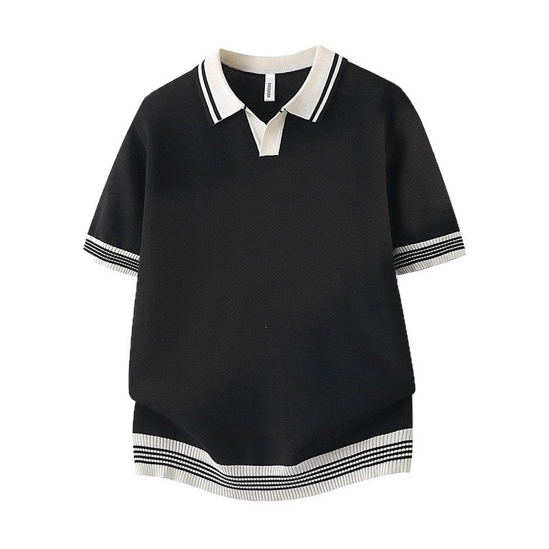 Women's Sporty Short Sleeve Polo Shirt Mune Fashion
