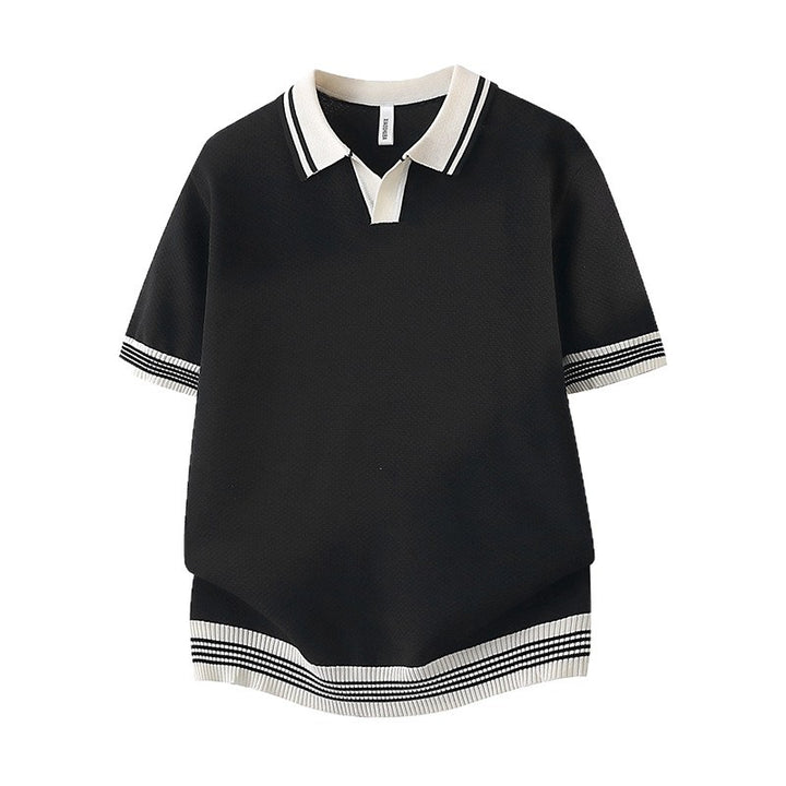 Women's Sporty Short Sleeve Polo Shirt Mune Fashion