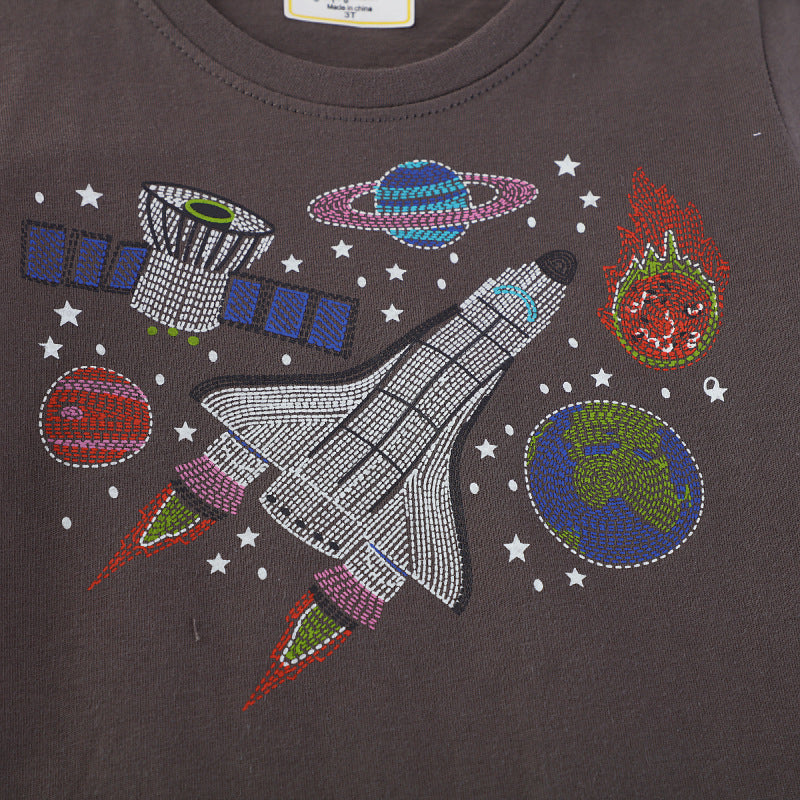 Boys T-shirt with exciting space motif Mune Fashion