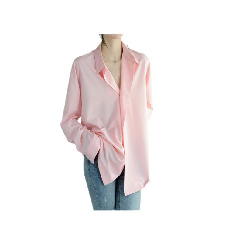 Women Casual Oversized Blouse with Modern Cut Mune Fashion