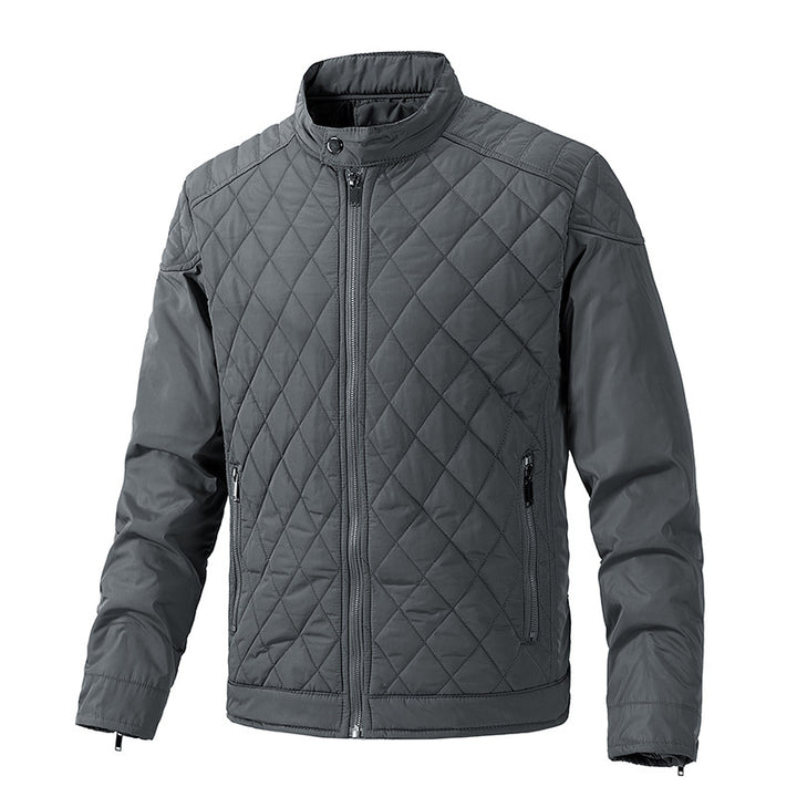 Men's quilted jacket with high collar and waterproof features Mune Fashion