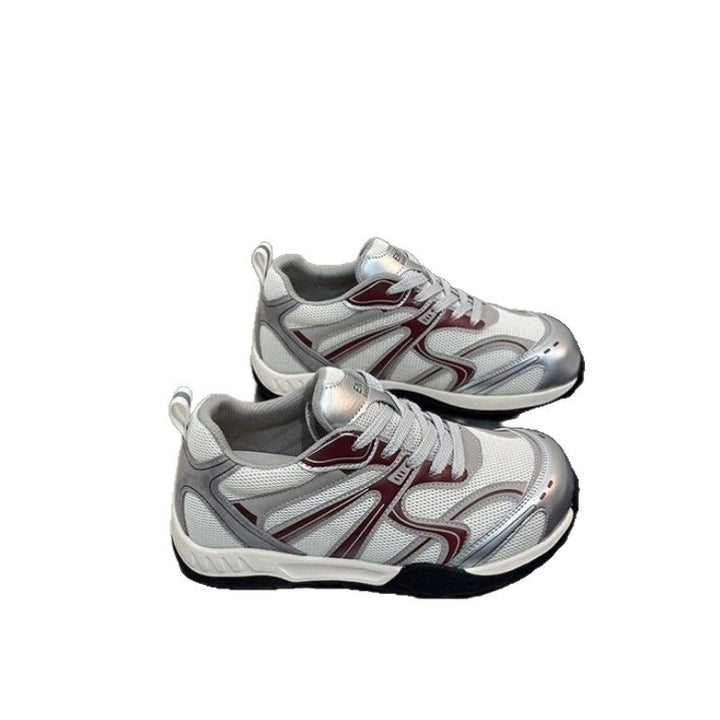 Women's Sportive Retro-Chunky-Sneaker with breathable mesh and sturdy profile sole Mune Fashion