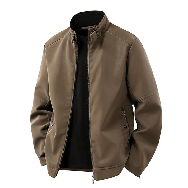 Men's stylish and modern faux leather jacket Mune Fashion