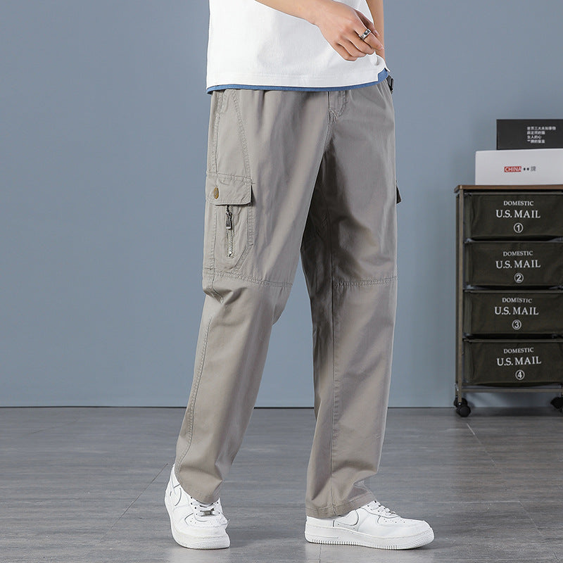 Men's Cargo Pants in Relaxed Fit with Multiple Pockets Mune Fashion