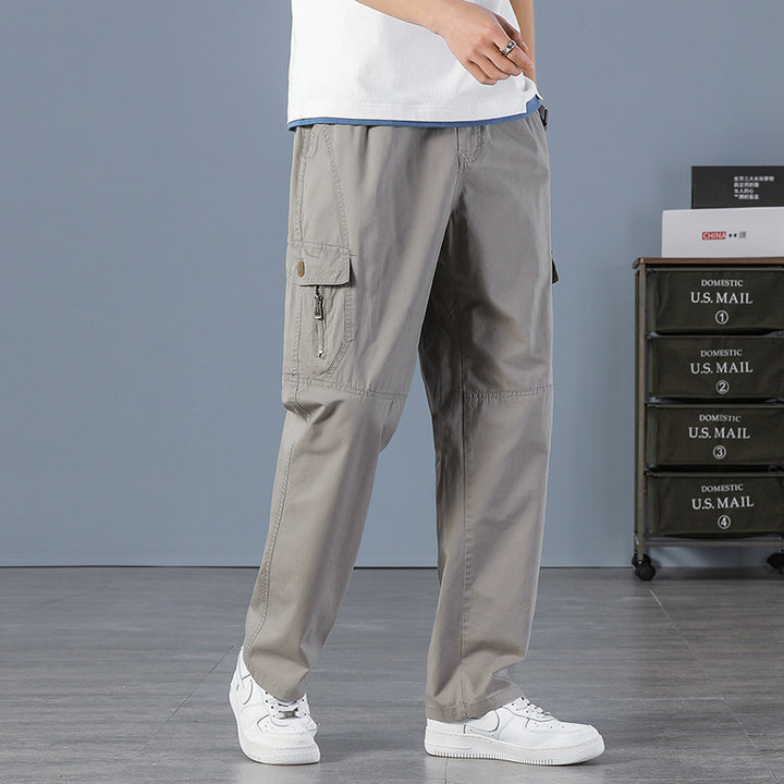 Men's Cargo Pants in Relaxed Fit with Multiple Pockets Mune Fashion