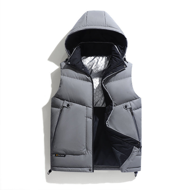 Men's Warm Lined Padded Vest Mune Fashion