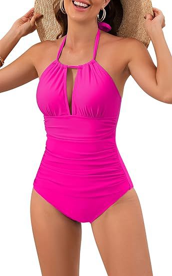 Women's Elegant High-Quality One-Piece Swimsuit with Flattering Ruffle Design Mune Fashion