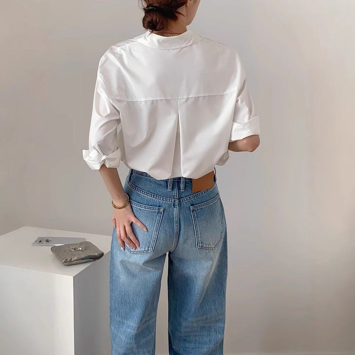 Women Stylish Oversized Blouse Mune Fashion