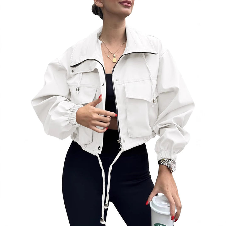 Women's fashionable and sporty short jacket