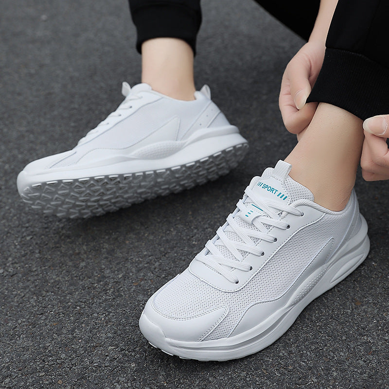 Men's nan urban comfort sneakers with air channel cushioning and slip-resistant profile sole Mune Fashion