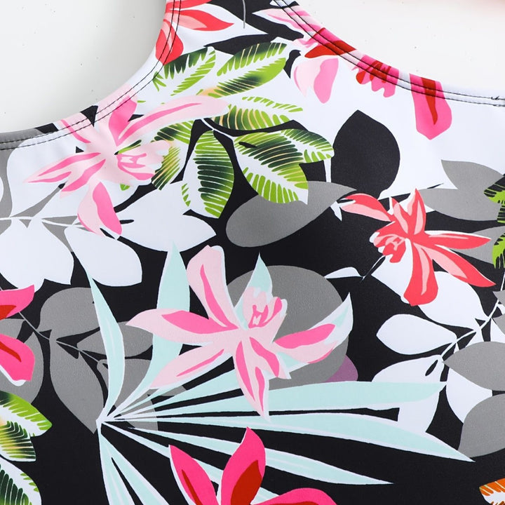 Women's one-piece with floral pattern Mune Fashion
