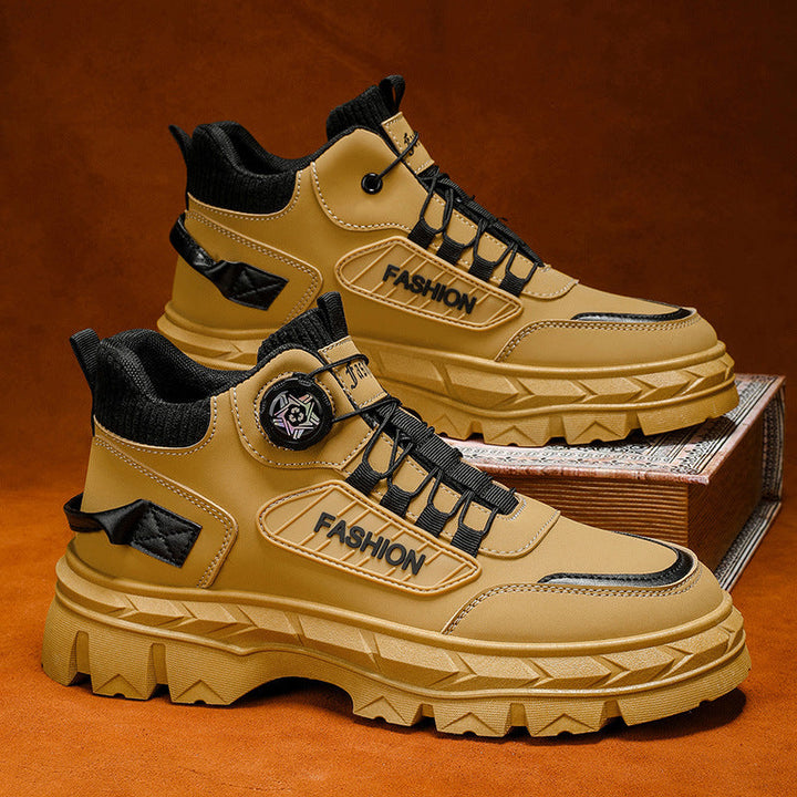 Women's robust outdoor sneakers with innovative quick-lacing system Mune Fashion